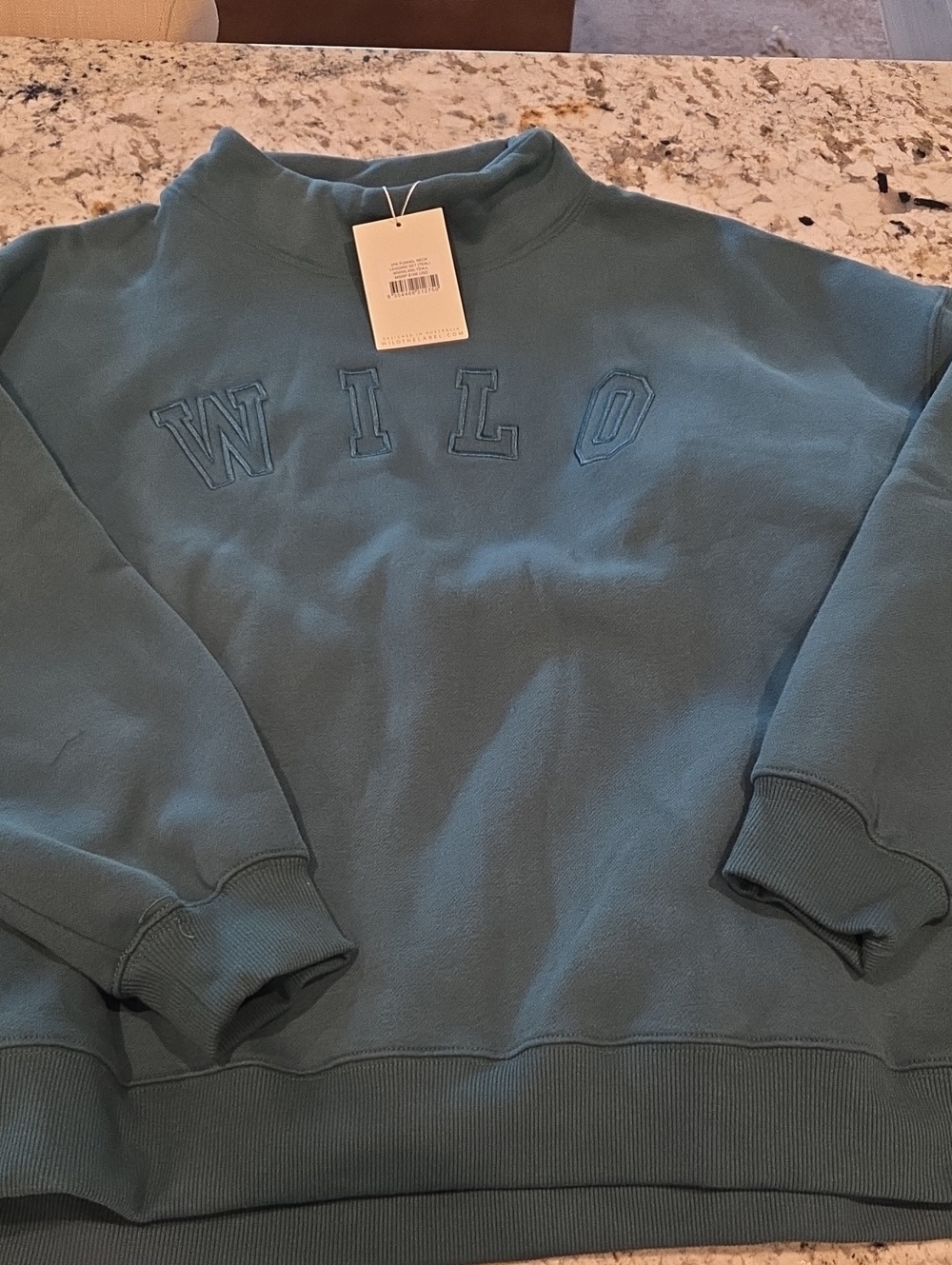 Wilo The Label Womens Funnelneck Sweatshirt And Leggings Set - Picture 6 of 12